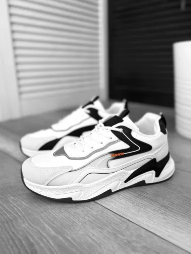 Adidasi barbati albi 726 N17-1